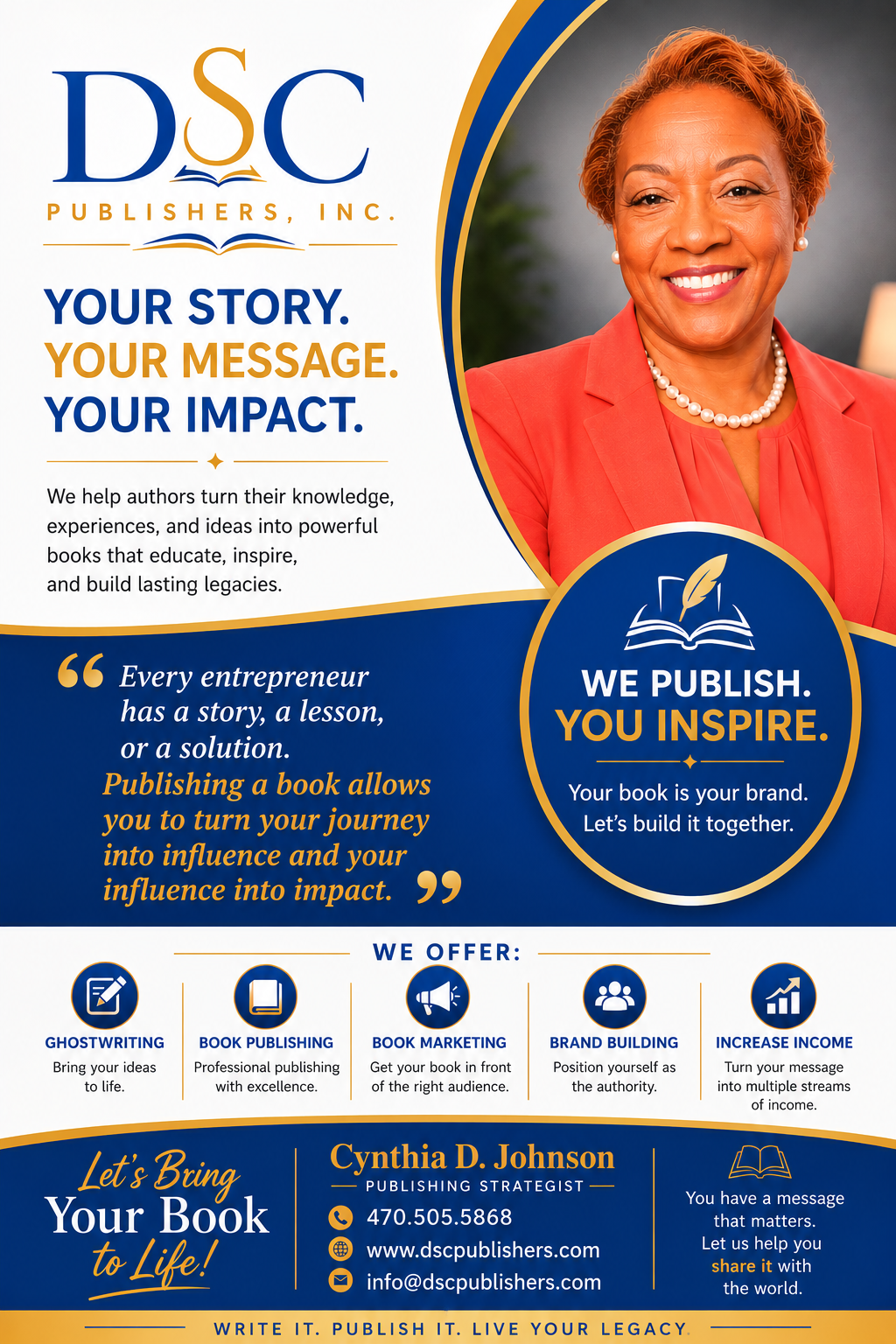 DSC Publishers, Inc. — promotional ad