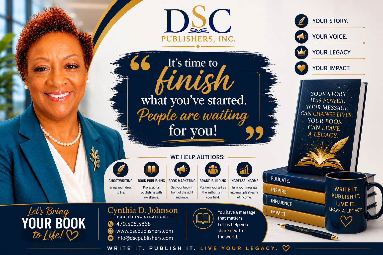 DSC Publishers, Inc. — promotional ad